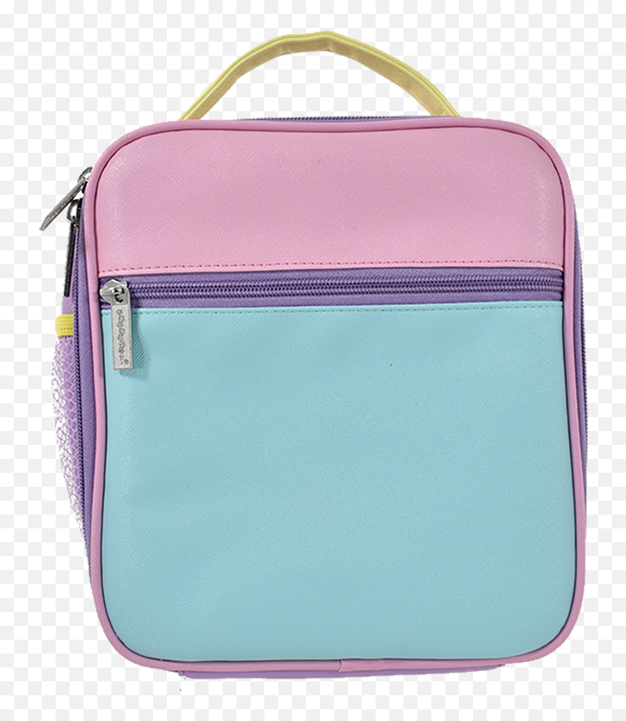 Back - Color Block Lunch Bag Emoji,Emoji Holograph Backpack