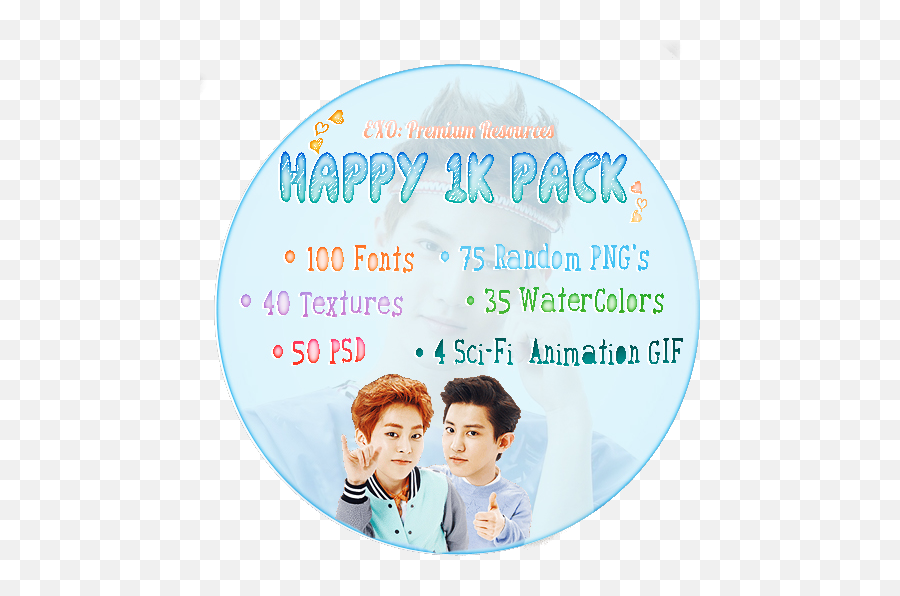 Exo Premium Resources - 13 Happy 1k Pack Wattpad Sharing Emoji,Kakaotalk Emoticons Exo