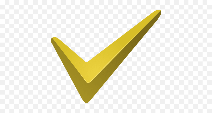 Yellow Check Mark Icon - Yellow Box Check Mark Transparent Emoji,Twitter Verified Check Mark Emoticon Color