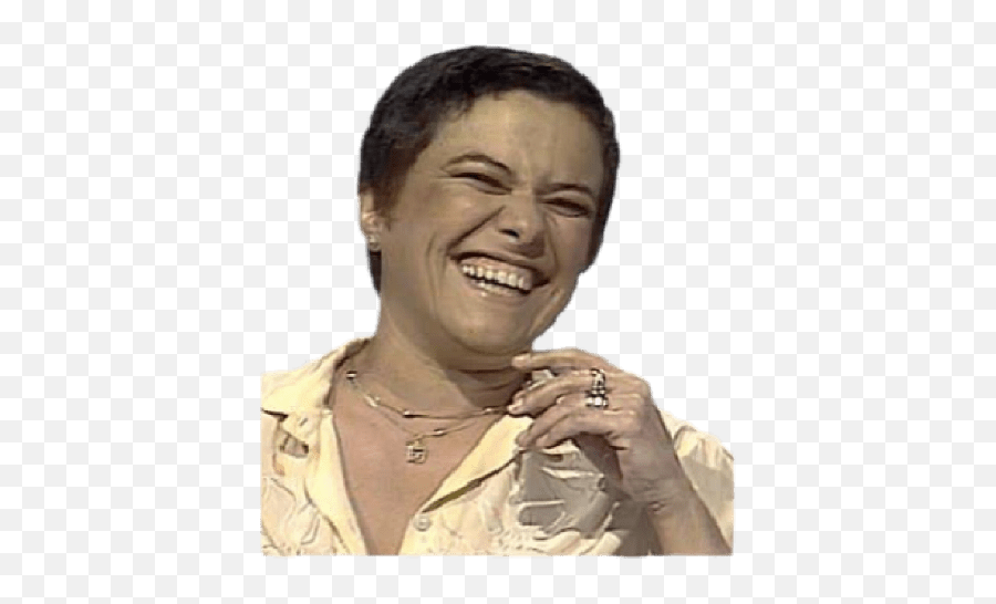 Elis Regina - Andrea Horta Como Elis Regina Emoji,Elis Regina Grin Emoticon