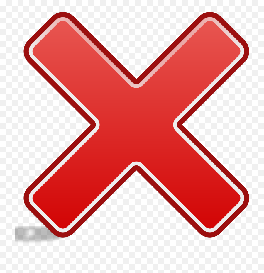 Cancel Png Svg Clip Art For Web - Download Clip Art Png X White Background Emoji,Marley Emoji