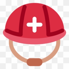 Rescue Workeru0027s Helmet Emoji Clipart Free Download - Rescue Emoji,Hat In Time Emojis