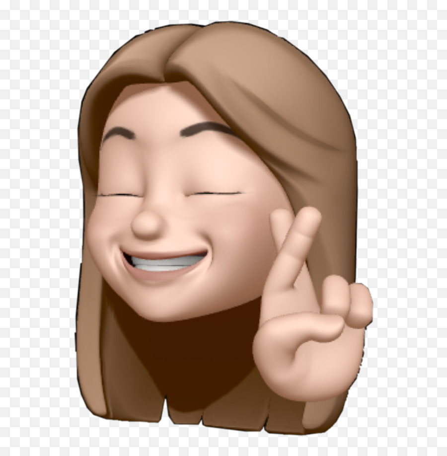 Memoji Animoji Emoji Apple Sticker By Ii It - Memoji Animoji,Emoticon For Fingers Crossed On Macbook Typing