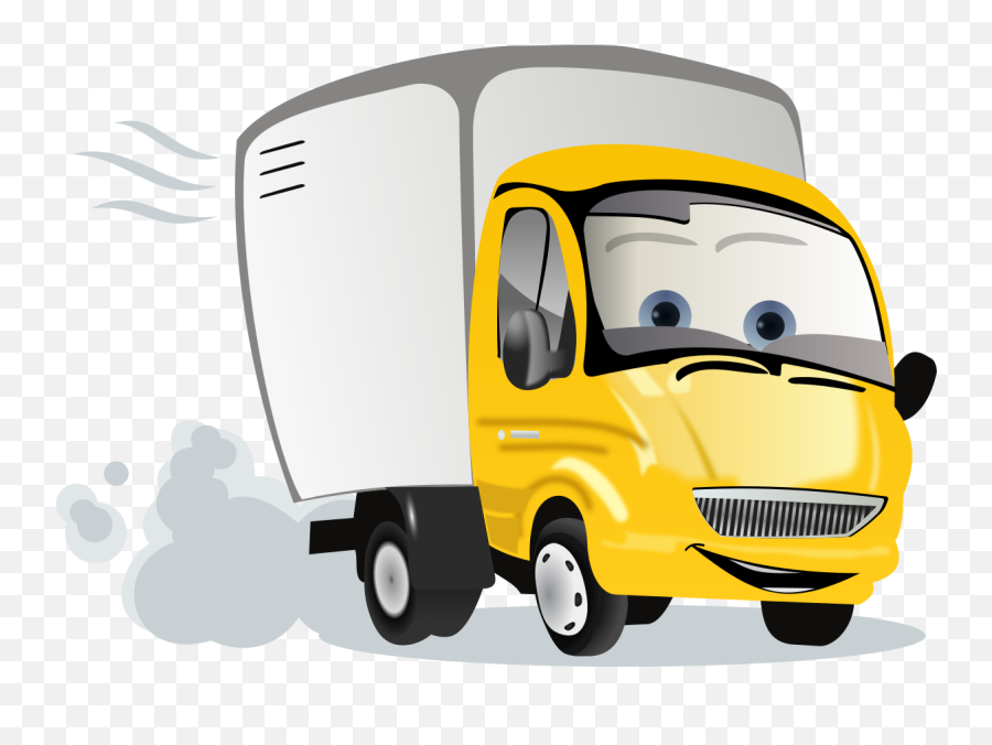 Free Truck Clipart Truck Icons Truck - Cartoon Truck Clip Art Emoji,Semi Truck Emoji