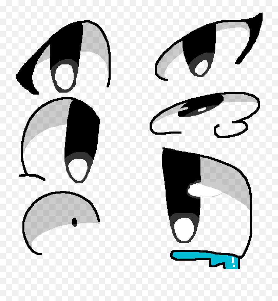 Pixilart - Eye Eye Eye Eye Eye Eye By Dapurpltrashcan Dot Emoji,