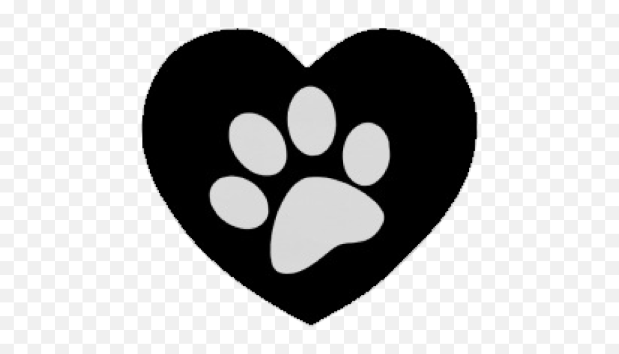 Paw Cat Printing Heart Emoji,Tumblr Double Paw Emoticon