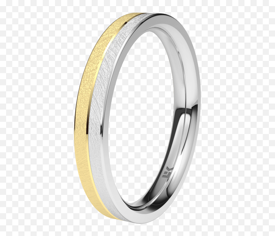 Alianza Bicolor De Oro De 9k 3mm - 375p330ze2ab0ww0t19 Emoji,Emoji De Novios Enamorados