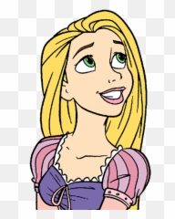 Rapunzel Clipart Face Rapunzel Face - Disney Princess Faces Clip Art Emoji,Tangled Emoji