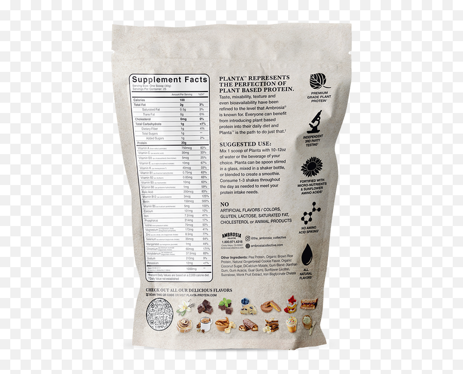 Planta - Organic Plant Protein U2013 High Performance Nutrition Emoji,Life Over C's Gingerbread Emotions