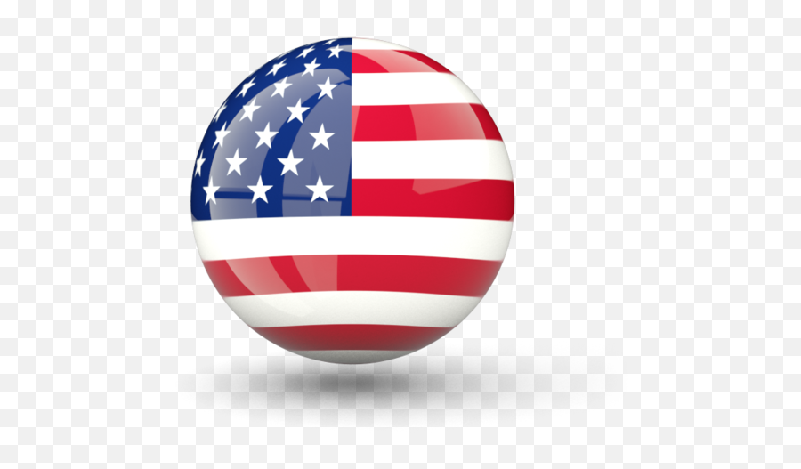 Us Flag Icon - Usa Flag Sphere Png Emoji,American Flag And Ship Emoji