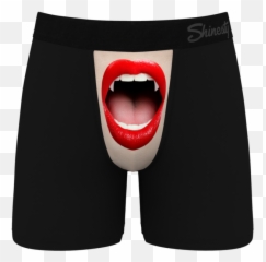 Vampire Ball Hammock Pouch Underwear - Solid Emoji,Erupting Volcano Emoji