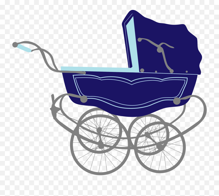 Orange Clipart Baby Carriage Orange Baby Carriage - Transparent Baby Stroller Png Emoji,Stroller Emoji