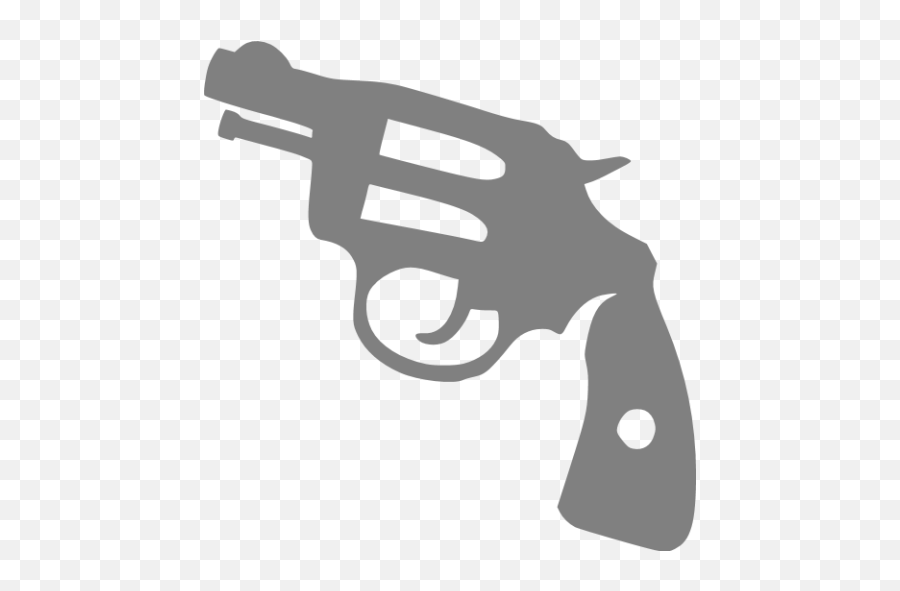 Gray Gun 2 Icon - Free Gray Gun Icons Gun Pink Icon Emoji,Pistol Emoticon