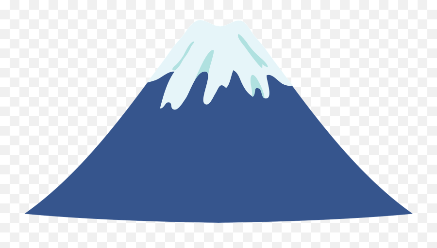 Mount Fuji Clipart - Transparent Mount Fuji Clipart Emoji,Mt Fuji Emoji