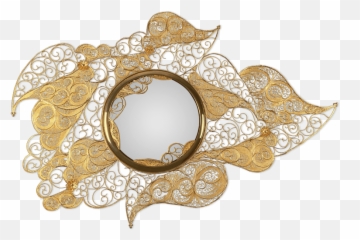 Wall Mirrors That Are Worth A Second Look - Filigree Mirror Boca Do Lobo Emoji,Emotion Mirrors