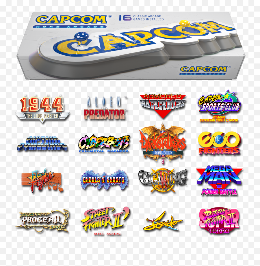 Capcom Home Arcade Capcom Arcade Mini Arcade - Capcom Home Arcade Emoji,Guillotine Emoticon