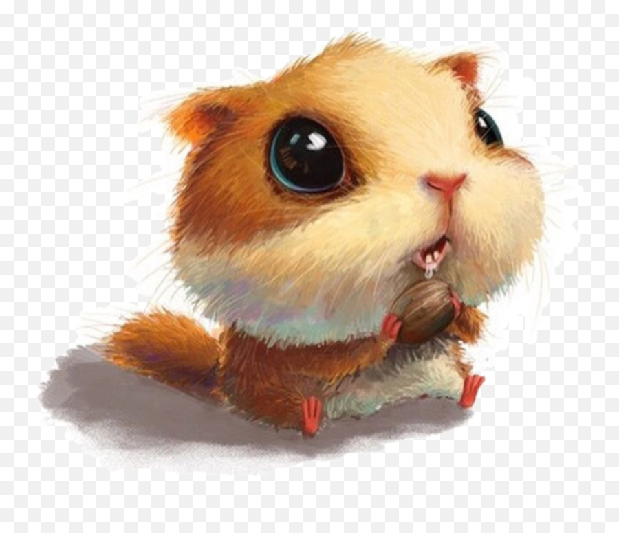 Guinea Pig Sticker Challenge - Animals With Puffy Eyes Emoji,Guinea Pig Emoji