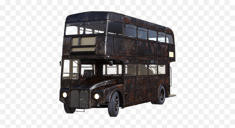 Clipart Bus Bus London Clipart Bus Bus London Transparent - Rusty Double Decker Bus Emoji,Percy Jackson Trident Emoji