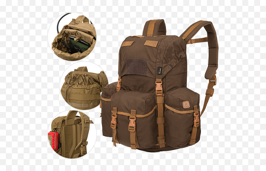 Bushcraft And Survival Equipment You Must Have - Helikon Tex Helikon Tex Bergen Backpack Emoji,Emoji Flap Backpack