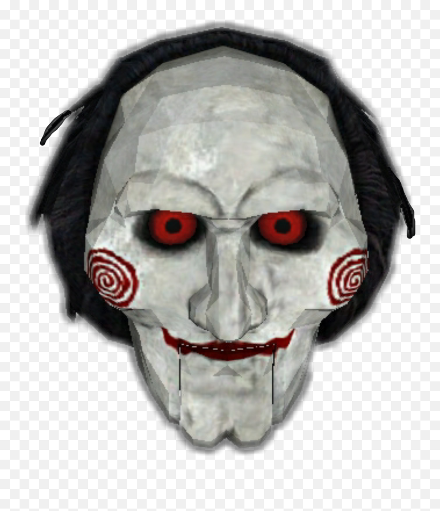 Scary Film Red Circle Sticker By - Red Circles On Cheeks Mask Emoji,Emoji Movie Halloween Costume