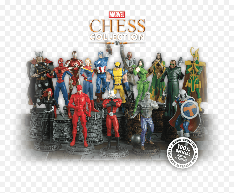 Marvel Chess Collection Eaglemoss - Marvel Chess Set Emoji,The Emoji Movie Rare Action Figures