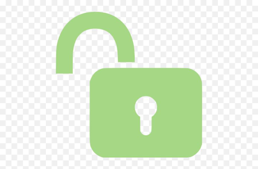 Guacamole Green Unlock Icon - Free Guacamole Green Padlock Icons Blue Unlock Icon Png Emoji,Gta Emoticon Gif