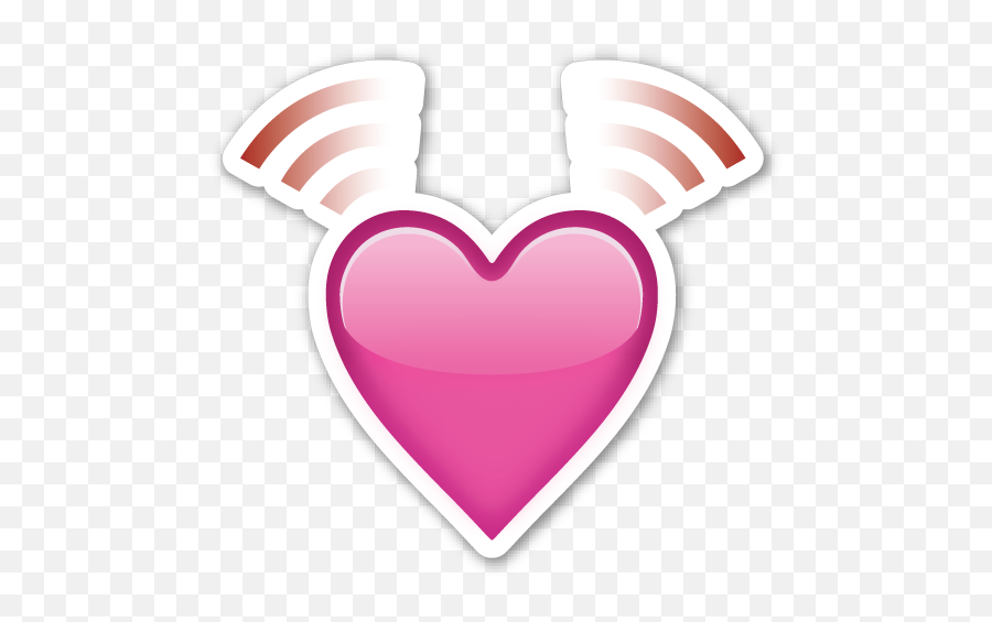 Beating Heart Heart Emoji Stickers Heart Emoji Emoji - Girly,Heart Letter Emoji