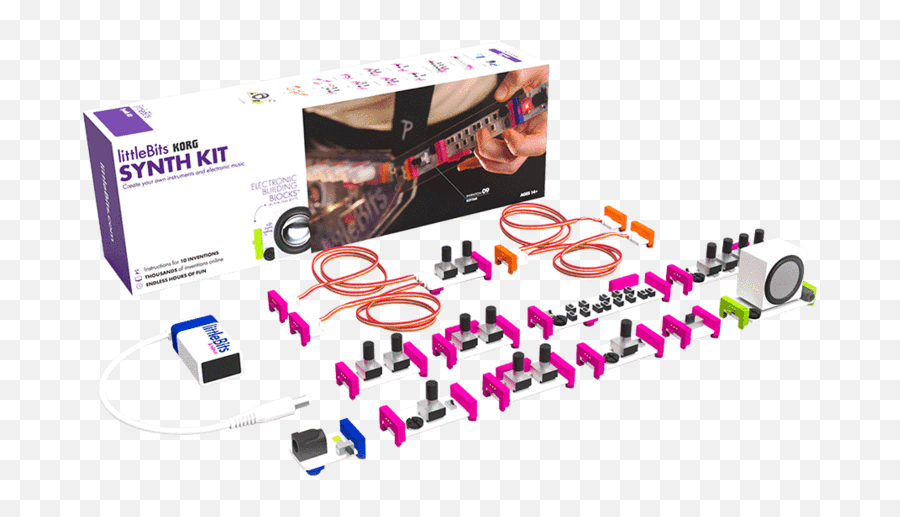 Synth Kit - Littlebits Korg Diy Synthesizer Kit Steemhunt Littlebits Synth Kit Emoji,Emotion Servo Motor