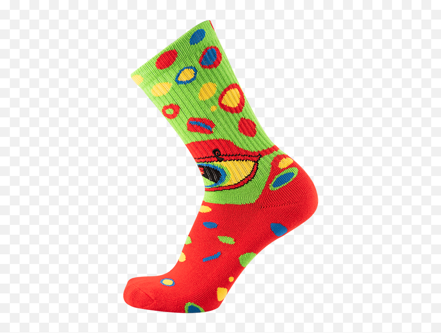 Psockadelic 13th Floor Crew Socks 1 Pair - Girly Emoji,Crown Emoji Sports Socks