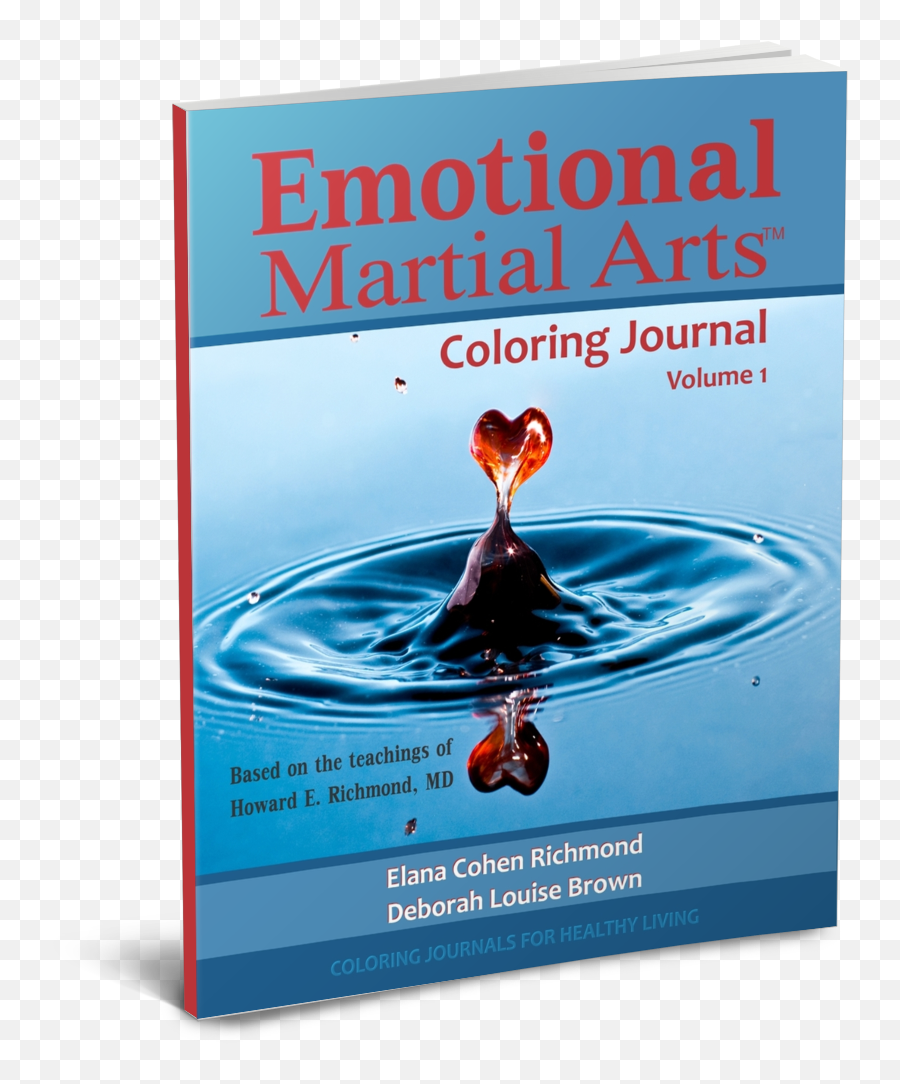 Emotional Martial Arts Coloring Journal - Book Cover Emoji,Liqued Emotions