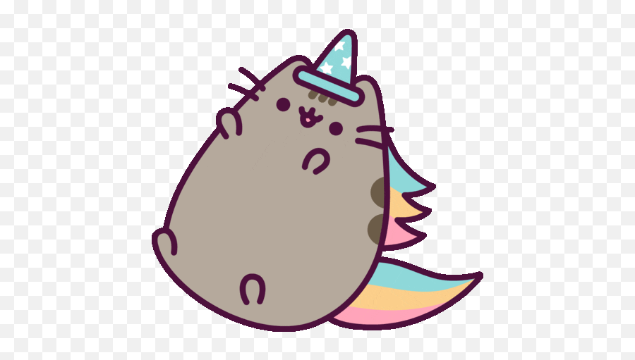 Sparkle Unicorn Sticker By Pusheen For Ios U0026 Android Giphy - Cute Pusheen Unicorn Gifs Emoji,Pusheen Emoticons For Android