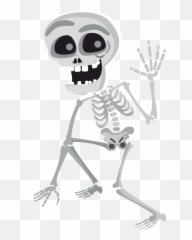 Free Skeleton Cliparts Download Free Clip Art Free Clip - Transparent Halloween Skeleton Png Emoji,Skeleton Emoticon