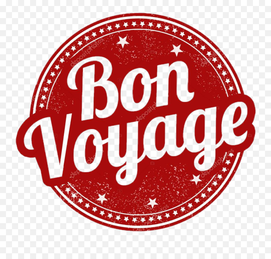 Bon Voyage Sticker By Claumarin2016 - Bon Voyage Stamp Clipart Emoji,Bon Voyage Paris Emoji