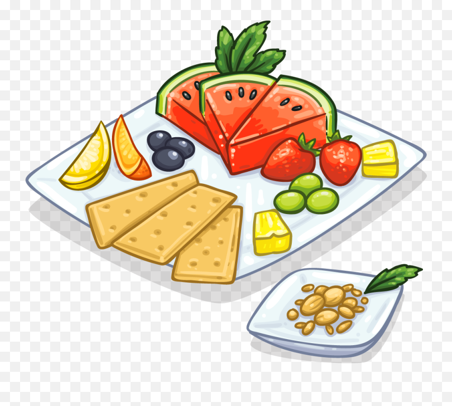 Watermelon Clipart Healthy Snack - Healthy Foods Clipart Emoji,Emoji Snacks