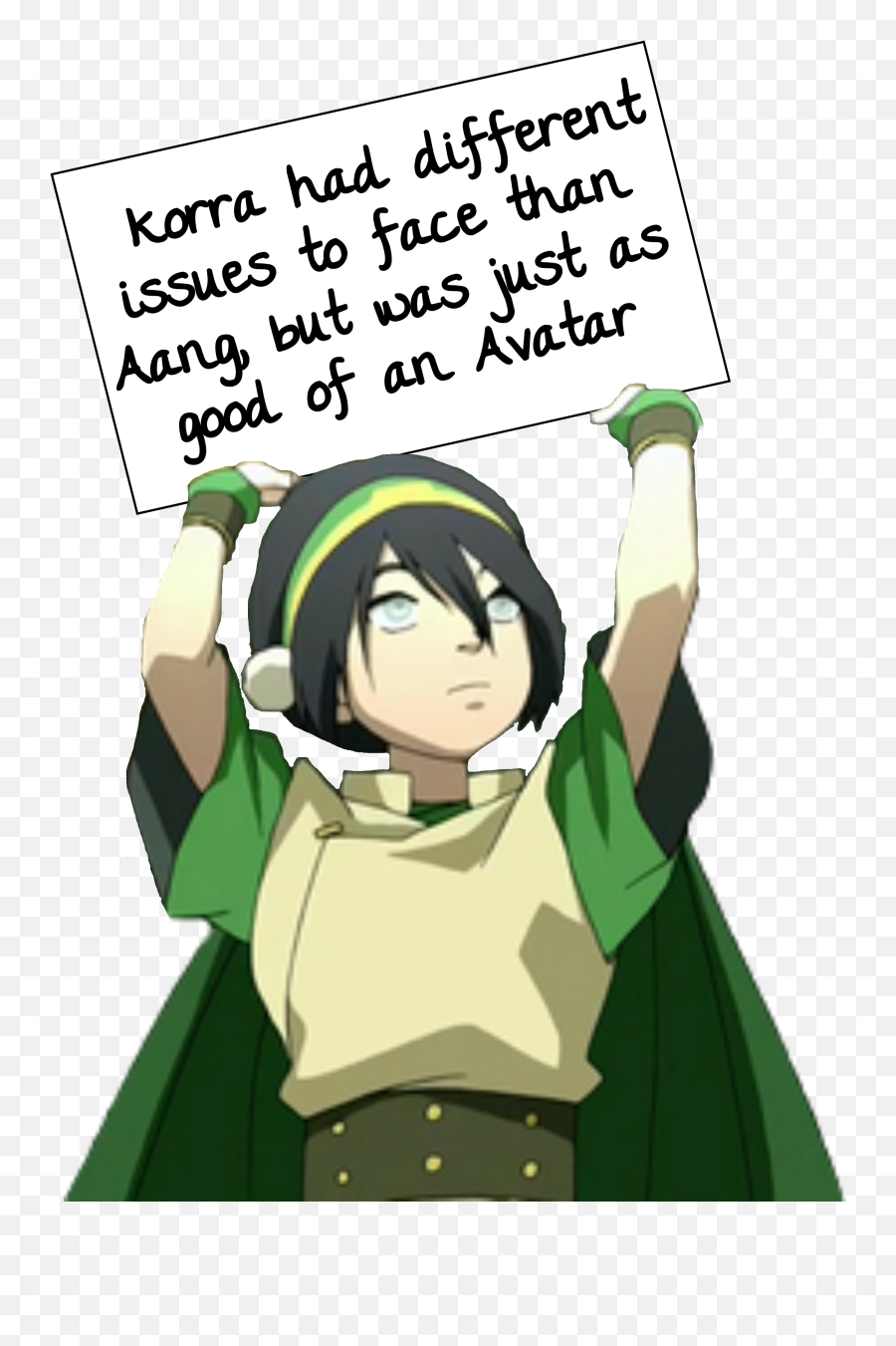 Editing The Iconic Picture Of Toph - Atla Transparent Toph Emoji,Meme Decision Making From Emotions