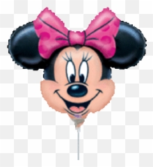 Anagram Licensed Microfoil 35cm 14 Minnie Mouse - Air Minnie Mouse Mini Shape Emoji,Mickey Minnie Mouse Emoticon