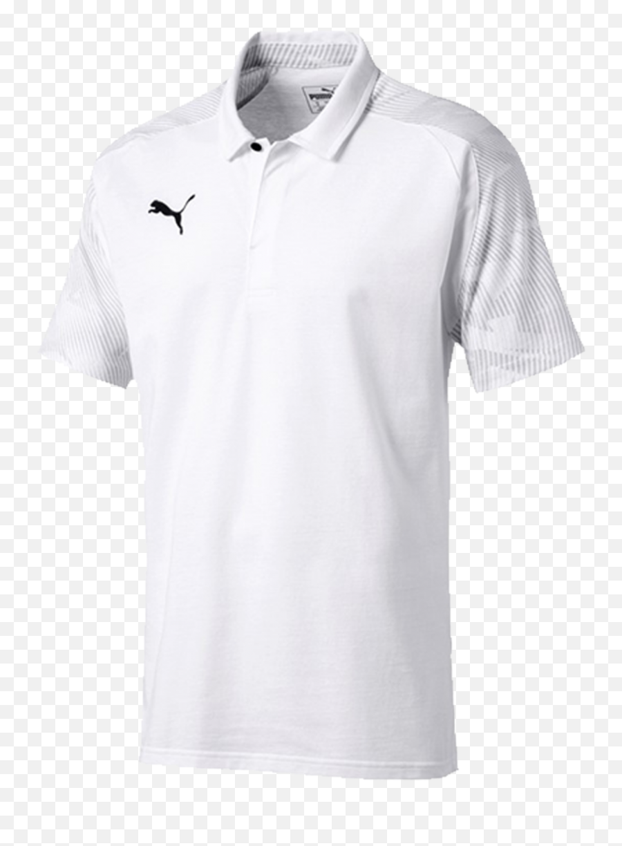 Puma Cup Sideline Poloshirt Weiss F04 - Short Sleeve Emoji,Emojis Sideline