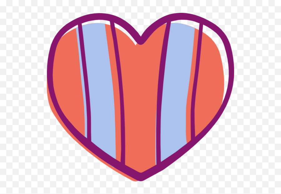 Peach Clipart Png - Love Heart Clipart Peach 3801486 Vippng Girly Emoji,Emoji Blush Romantic