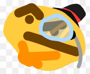 Discord Emojis List - Thinking Deepfried,Emoticons For Teamspeak