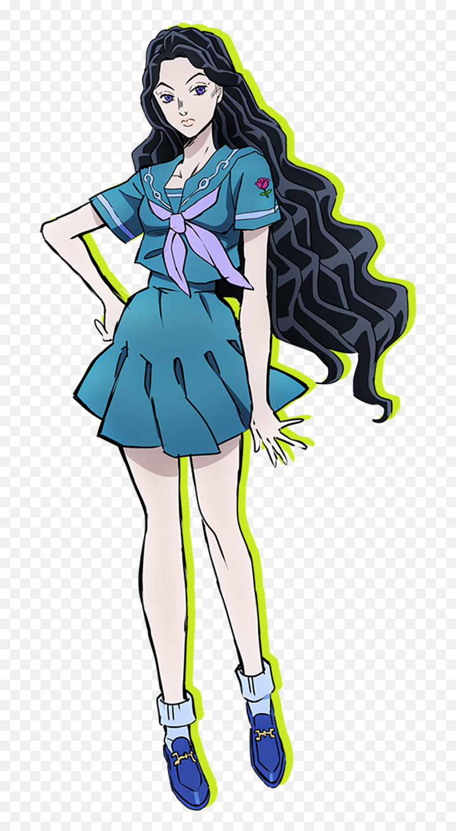 Yamagishiki Yukako Jojo Bizarre Jojou0027s Bizarre Adventure - Yukako Yamagishi Pose Emoji,Bohemian Rhapsody Copypasta Emoji