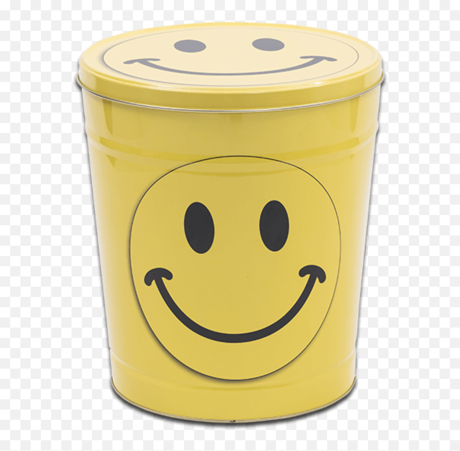 Smiley Face Tin - Defensa Civil De Chile Emoji,Emoticon Gift Bag