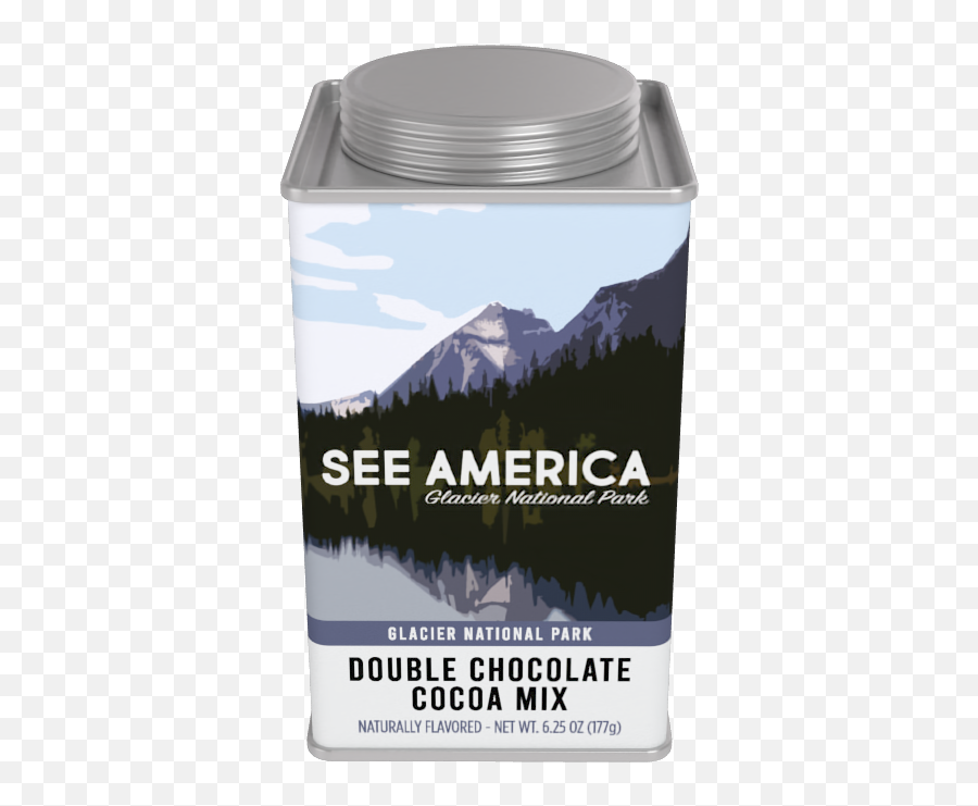 See America Glacier National Park Double Chocolate Cocoa Emoji,Amwrican Themed Emojis