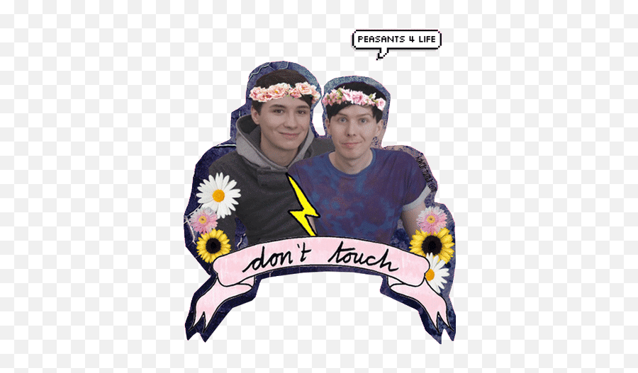 Top Dan Howell Edit Stickers For - Dan And Phil Transparent Stickers Emoji,Dan And Phil Emoji