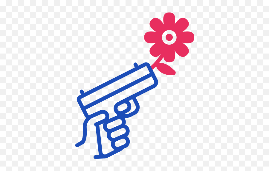 Gun Control Flower Free Icon Of Us Election 2020 Emoji,Emoticon Mini Gun