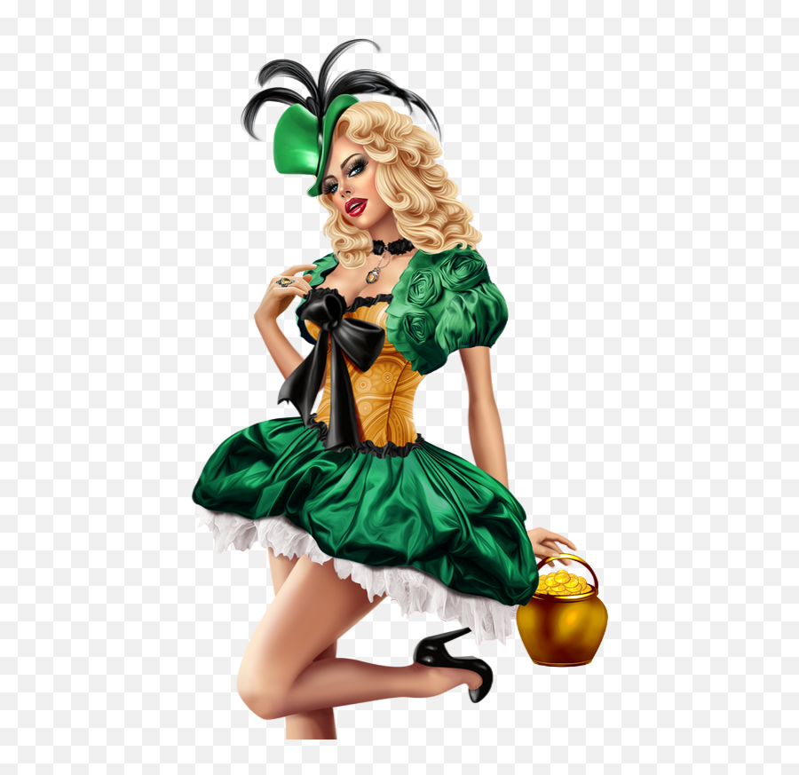 Greengoldst Patricks Day Sticker By Hazeleyes51394 - Saint Patrick Day Tubes Png Emoji,St Patrick's Day Emoji Art