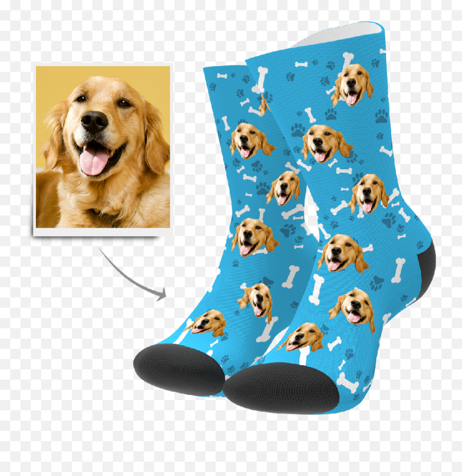 Custom Face Socks 3d Preview - Dog Emoji,Puppy Face Emoji Copy Paste