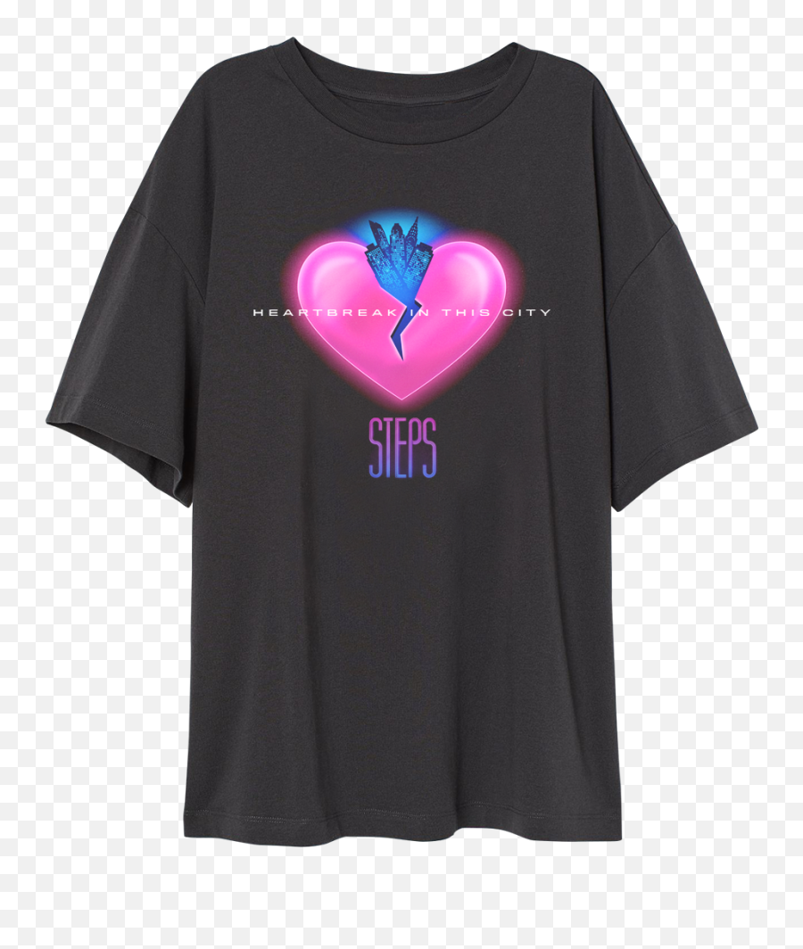 Heartbreak In This City T - Shirt Clothing Steps Uk Emoji,Heart Broke Emoji
