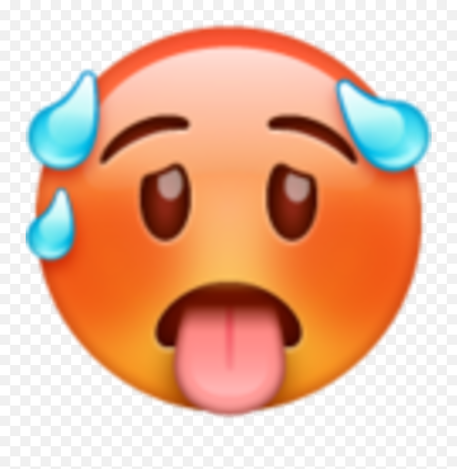 Grogui Emoji Images - Hot Face Emoji Png,Que Significan Los Emojis