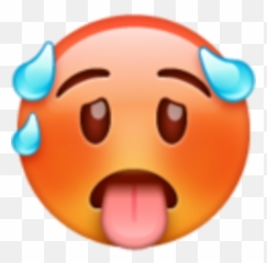 Grogui Emoji Images - Hot Face Emoji Png,Que Significan Los Emojis