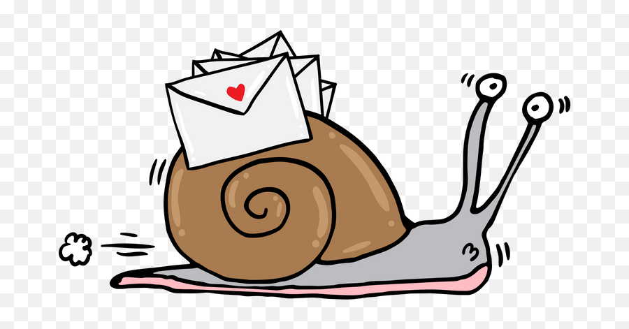 Snail Mail Sticker - Snail Emoji,X3 Emoticon Meaning